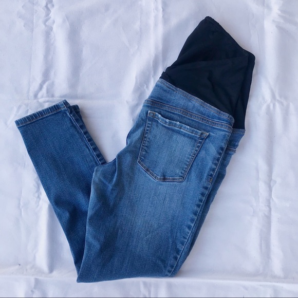 Ingrid Maternity Skinny Crop Jeans sz 6 EUC - Picture 5 of 7